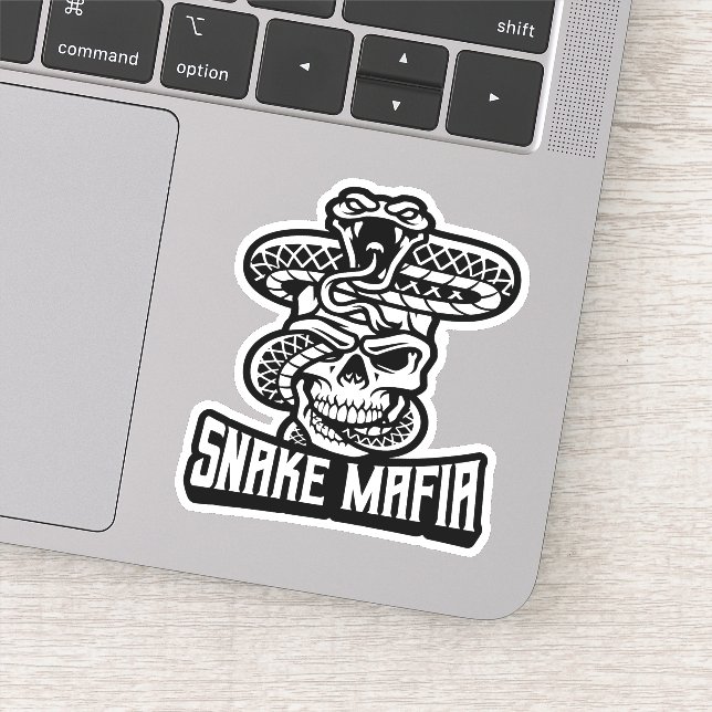 Sticker de la mafia serpent (Détail)