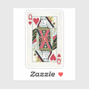 Sticker de la Reine des Coeurs