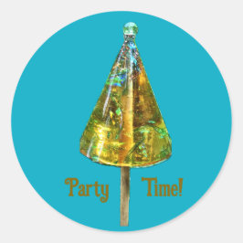 Sticker de l'arbre de l'heure des fêtes