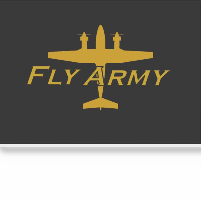 Sticker de l'armée de vol C-12 King (Devant)
