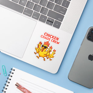 Sticker de l'équipage de Chaos de poulet