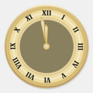 Sticker de l'horloge de jour