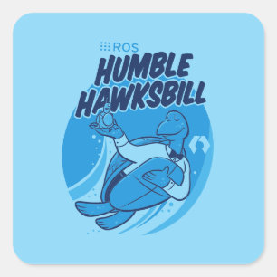 Sticker de libération ROS Humble Hawksbill