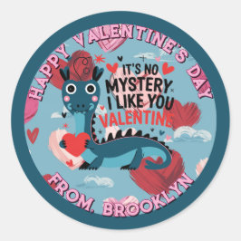 Sticker de Loch Ness Valentine
