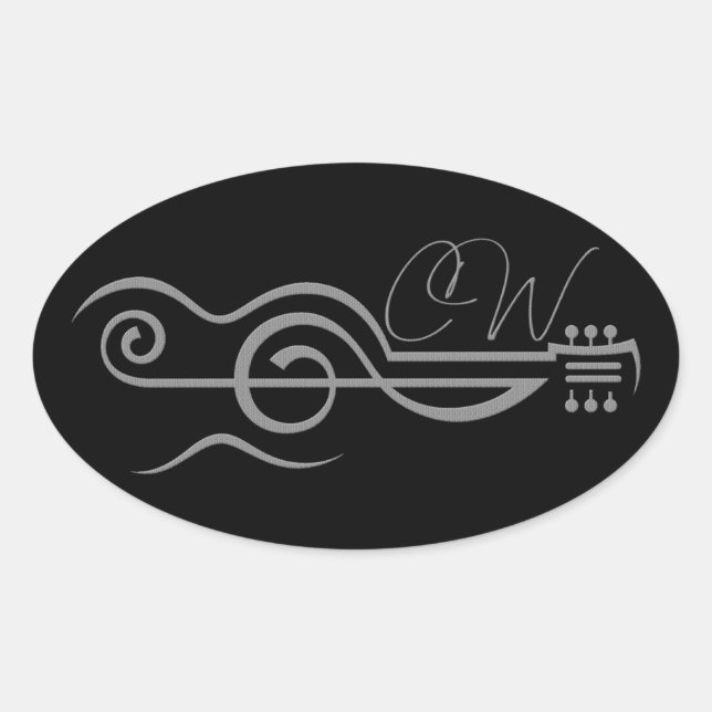 Sticker de logo Chris Woodward Treble (Devant)
