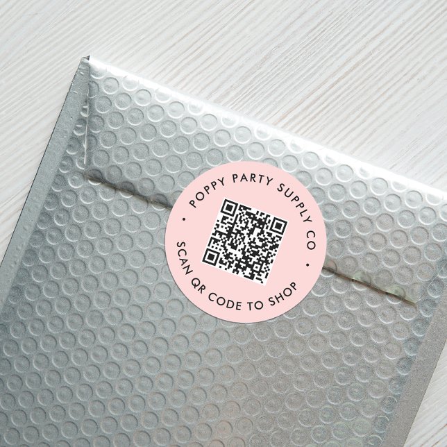 Sticker de magasin de code QR personnalisé (Créateur téléchargé)