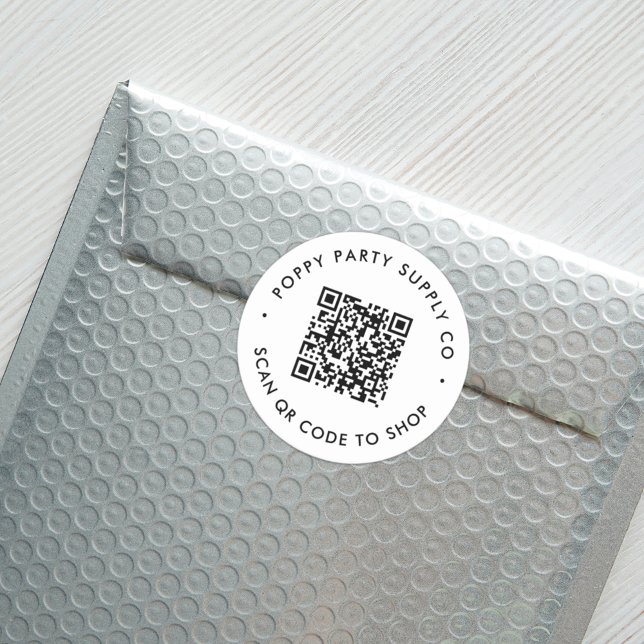 Sticker de magasin de code QR personnalisé (Créateur téléchargé)