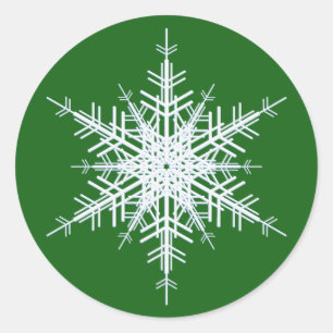 Sticker de mariage d'hiver