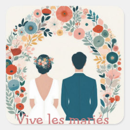 Sticker de mariés