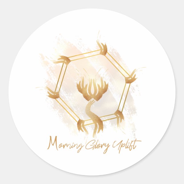 Sticker de mise à niveau de la gloire du matin (Devant)