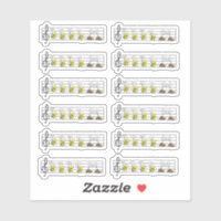 Sticker de musique Suzuki