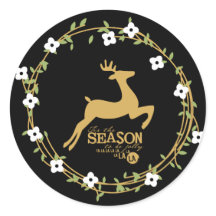 Sticker de Noël de saison