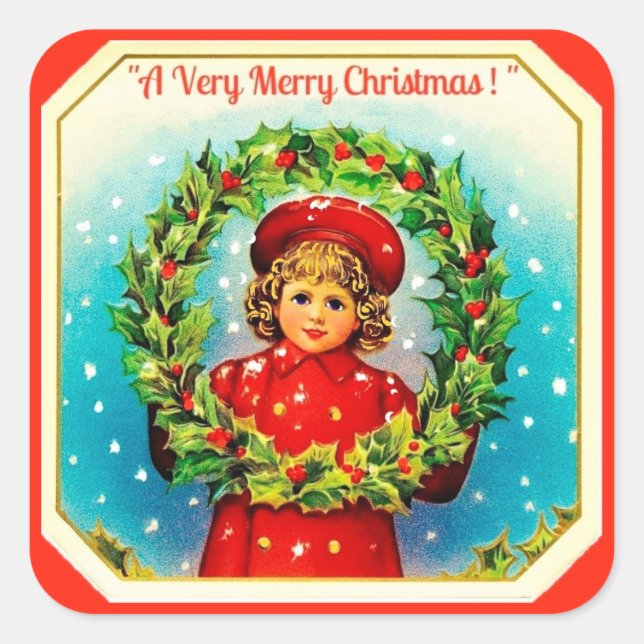 Sticker de Noël très joyeux (Devant)
