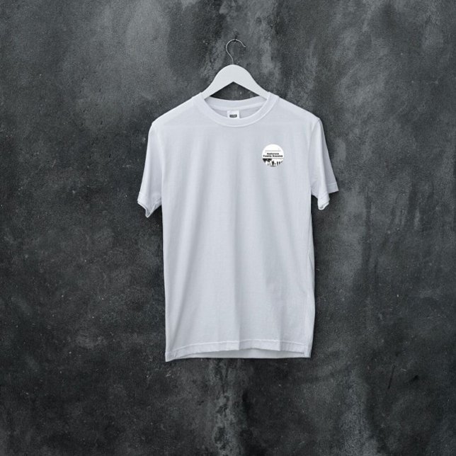 Sticker de nom de famille Silhouette noire (Créateur téléchargé)