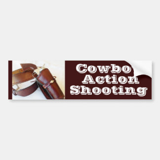 Sticker de pare-chocs à action rapide de Cowboy De