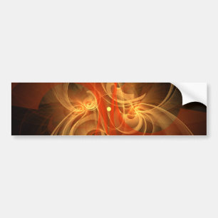 Sticker de pare-chocs d'art Abstrait de la magie d