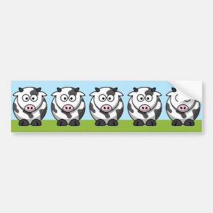 Sticker de pare-chocs de type mignon