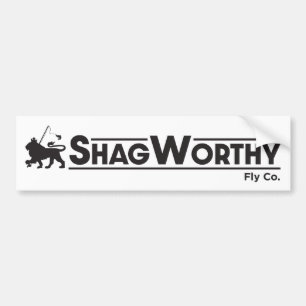 Sticker de pare-chocs Shagworthy Fly Company