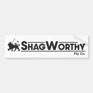 Sticker de pare-chocs Shagworthy Fly Company