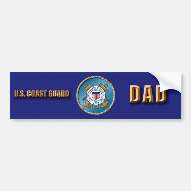 Sticker de pare-chocs USCG Papa (Devant)