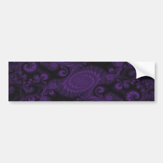 Sticker de pare-chocs violet