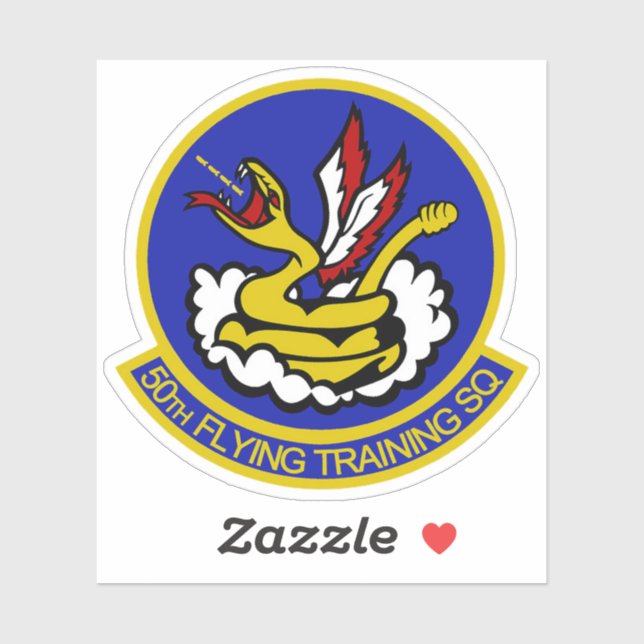 Sticker de patch classique 50FTS (Feuille)