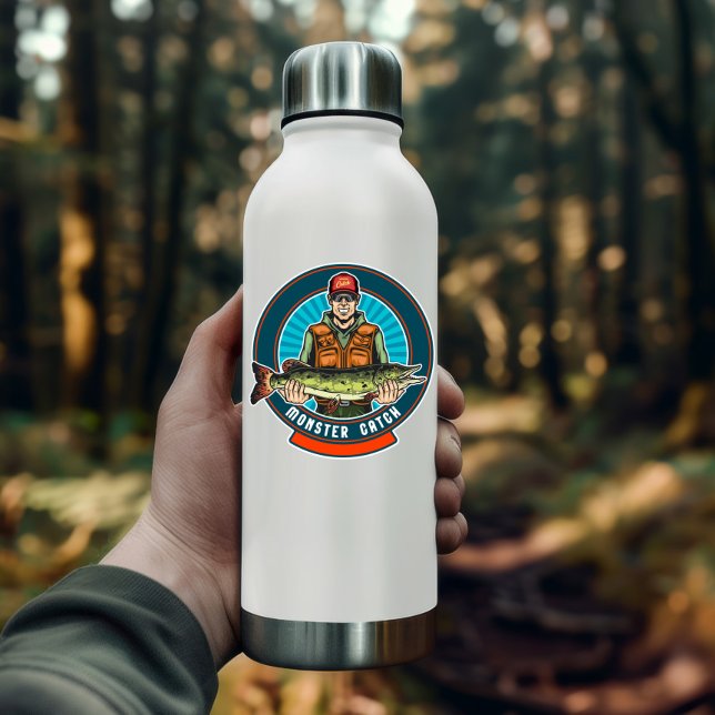 Sticker de pêche à la truite du lac | Sticker Die- (Pike Fishing Vinyl Sticker | Die-Cut Sticker)