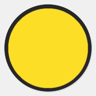 Sticker de pièce de jeu RAINBO - Grand Jaune sur N