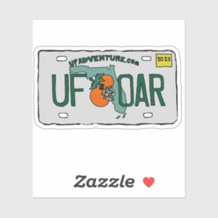 Sticker de plaque de licence