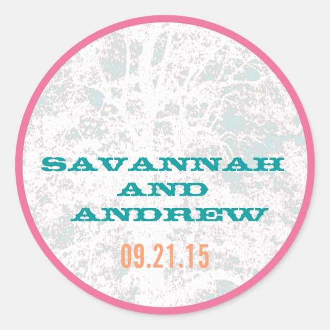 Sticker de polices de feuille de lecture de l'arbr (Devant)