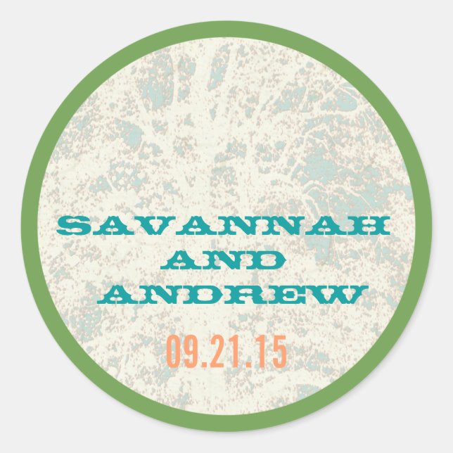 Sticker de polices de feuille de lecture de l'arbr (Devant)