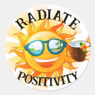STICKER DE POSITIVITÉ RADIÉE