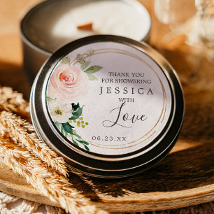 Sticker de préférence pour douche à ciel bleu