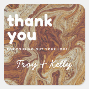 Sticker de préférence pour douche café torride