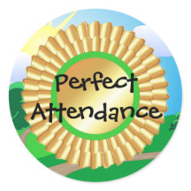 Sticker de présence parfait