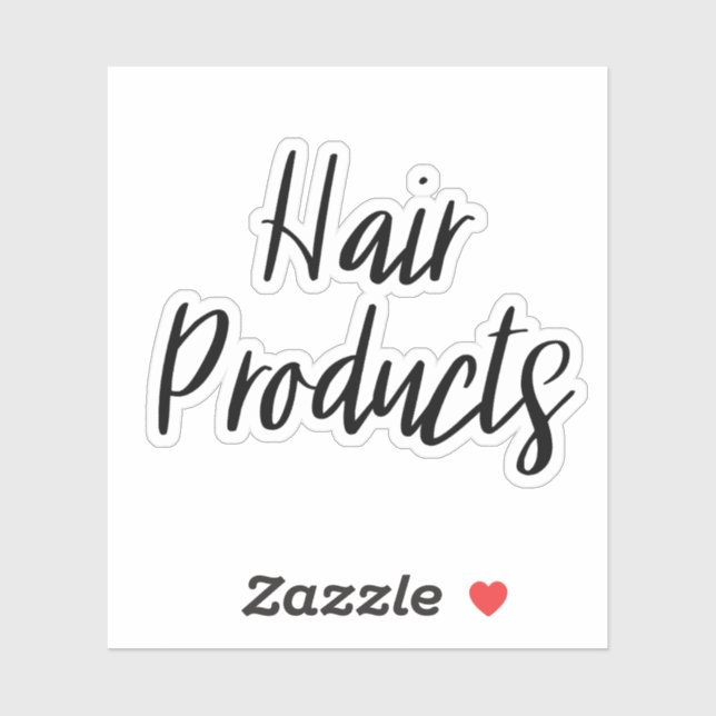 Sticker de rangement de produits pour cheveux (Feuille)