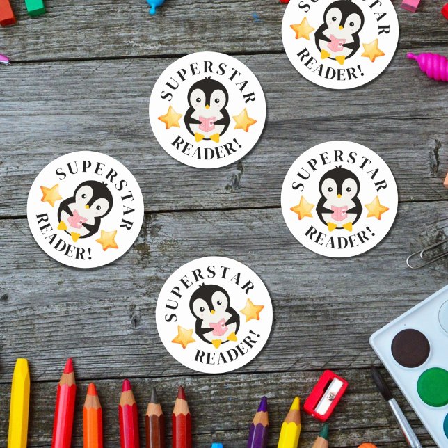Sticker de récompenses de l'enseignant lecteur Sup (Créateur téléchargé)