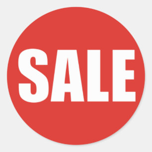 Sticker de remise VENTE