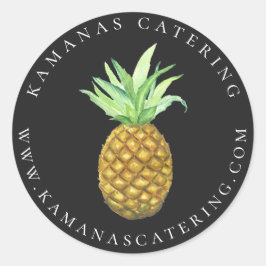 Sticker de restauration personnalisée sur l'île au