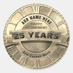 Sticker de retrait personnalisé