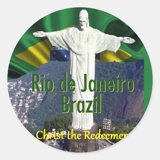 Sticker de Rio de Janeiro Brésil (Devant)