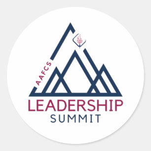 Sticker de ronde du sommet du leadership