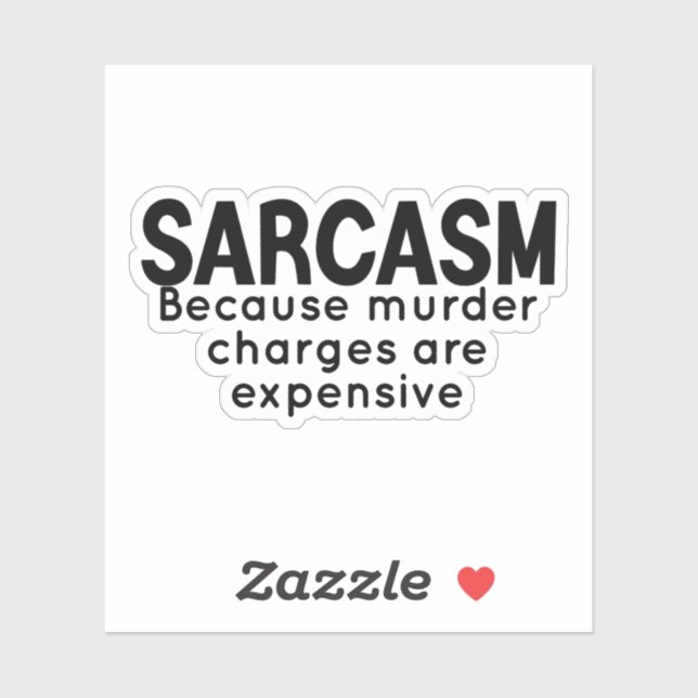 Sticker de sarcasme, Stickers amusants, ordinateur (Feuille)