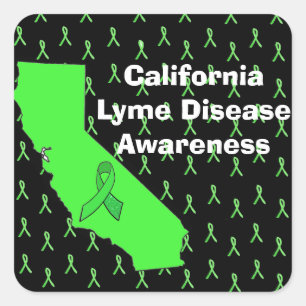 Sticker de sensibilisation à la maladie de Lyme en