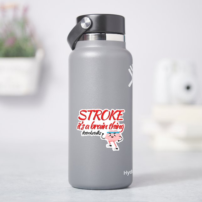 Sticker de sensibilisation aux AVC - C'est une cho (HydroFlask)