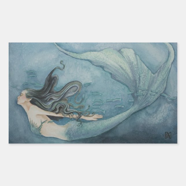 Sticker de sirène (Devant)