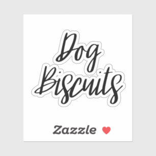 Sticker de stockage de biscuits de chien