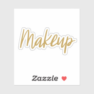 Sticker de stockage de maquillage
