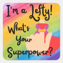 Sticker de superpuissance Lefty