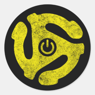 Sticker de symbole d'alimentation de l'adaptateur 